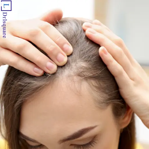 Common symptoms of female pattern baldness explained by Dr. L Square Multispecialty Homeopathy Clinic in Kolaghat.