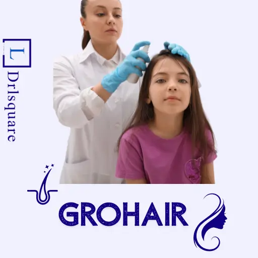 GroHair treatment at Dr. L Square Multispecialty Homeopathy Clinic in Kolaghat, West Bengal.