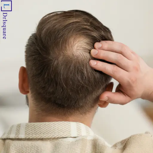 Common causes of male pattern baldness explained by Dr. L Square Multispecialty Homeopathy Clinic in Kolaghat.