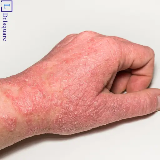 Homeopathic skin psoriasis treatment at Dr. L Square Multispecialty Homeopathy Clinic in Kolaghat.