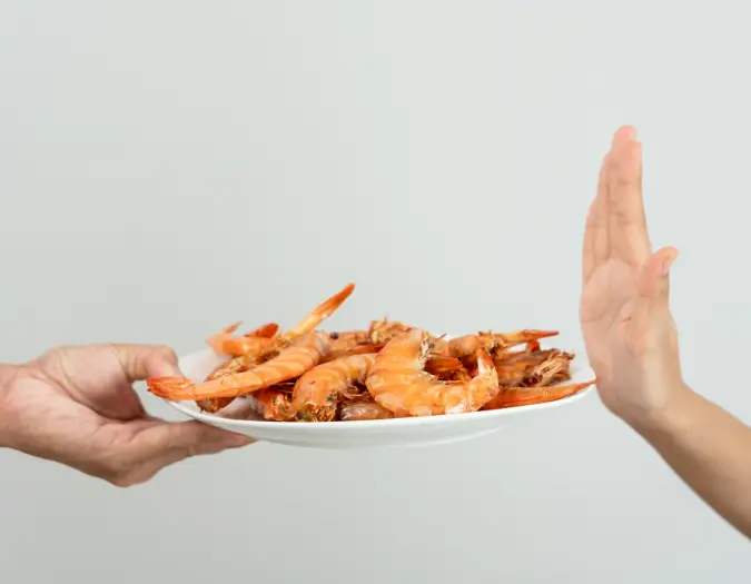 Clinical consultation for fish and shellfish seafood allergy symptoms at Dr. L Square Multispecialty Homeopathy Clinic